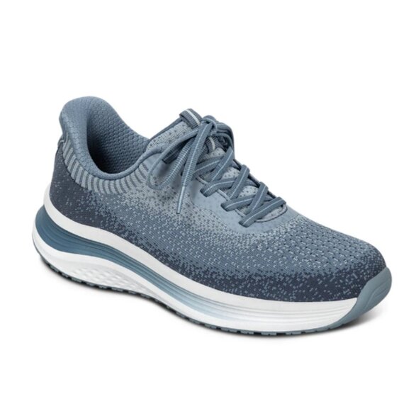 Orthofeet Women's Nira Hands-Free Sneakers Slate Blue - Picture 1 of 6